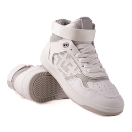 TRENDI Komfortable velcro sneakers hvid