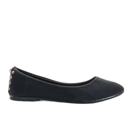 Black Sixth Avenue ballerinaer sort