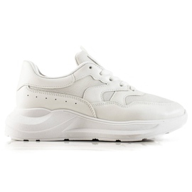 TRENDI Klassiske hvide sneakers