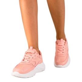 TRENDI Klassiske lyserøde sneakers