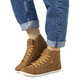 Brune ankelhøje Chartier sneakers