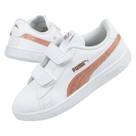 Puma Smash sko 375863 02 hvid
