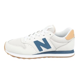 New Balance M Gm500mm1 beige hvid marine blå