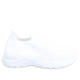 Vien White sokker sportssko hvid