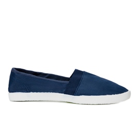Jeffrey marineblå sneakers