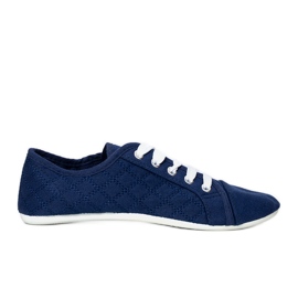 BM Ruby marineblå sneakers til børn