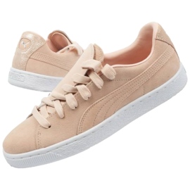 Puma ruskind crush frostede sko 370194 01 lyserød