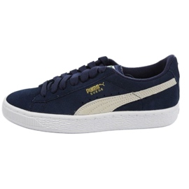 Puma ruskind 355110 50 blå