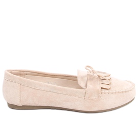 Quest beige loafers til kvinder