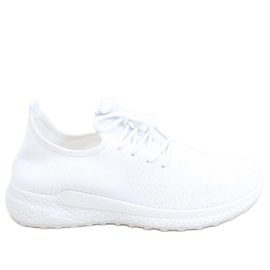 Querro White sokker sportssko hvid