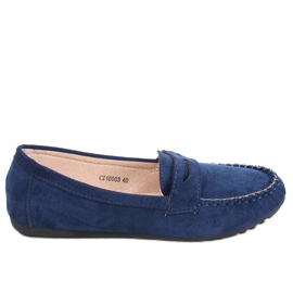 Rello Blue dame loafers marine blå