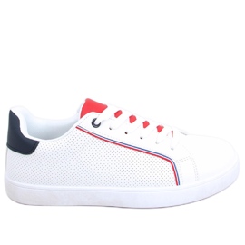 Volve WHITE / NAVY damesneakers hvid