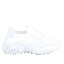 Yetto White sock sportssko hvid