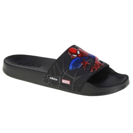 Adidas Adilette Shower Slides Spiderman Jr FZ1716 hjemmesko sort