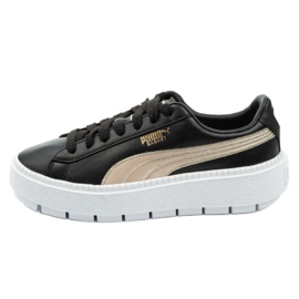 Puma Ruskind Platform Trace W 367728 01 sort gylden