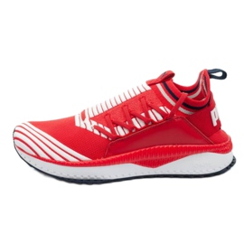 Puma Tsugi Jun Sport Strip M 367519 03 hvid rød