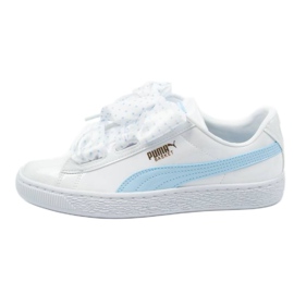 Puma Basket Heart Stars W 367820 01 hvid blå