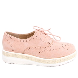 Damesko espadriller Apia Pink lyserød