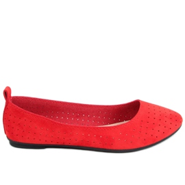 Gennembrudte ballerinaer Ameli Red rød