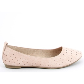 Gennembrudte ballerinaer Ameli Beige