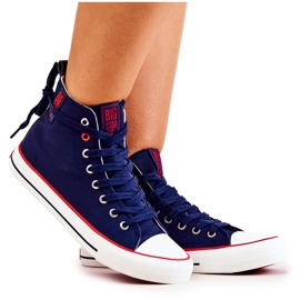 High-top sneakers Big Star JJ274125 Marineblå