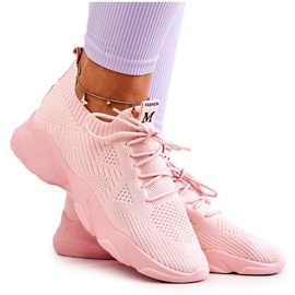 PS1 Sportssko Sneakers Stof Pink Nolene lyserød