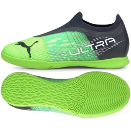 Puma Ultra 3.3 It Jr 106591 04 fodboldstøvler flerfarvet grøn