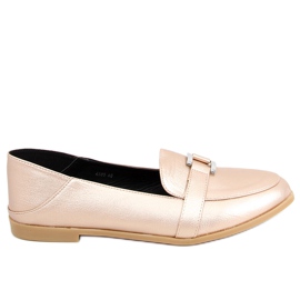 Alma Gold loafers til kvinder gylden