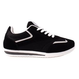 TRENDI Lette sportssko sort