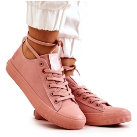Low Sneakers Big Star JJ274005 Mørk pink lyserød