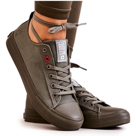 Lave sneakers Big Star JJ274004 Khaki grøn