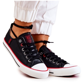 Lædersneakers Big Star JJ274129 Sort
