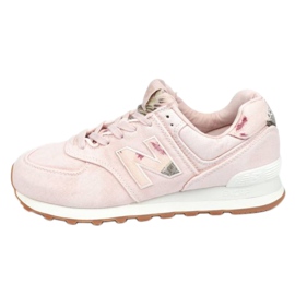 New Balance W WL574WOR sko lyserød