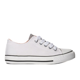 Senco hvide børnesneakers