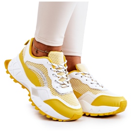 PS1 Sportssko Sneakers Gul-Hvid Revenge