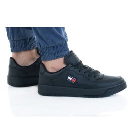 Tommy Hilfiger Bascet Læder M EM0EM00900 sort