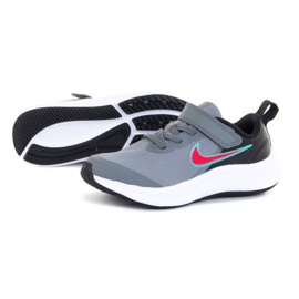 Nike Star Runner 3 (PSV) Jr DA2777-008 sko grå