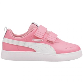 Courtflex v2 V Ps Jr 371543 23 sko lyserød
