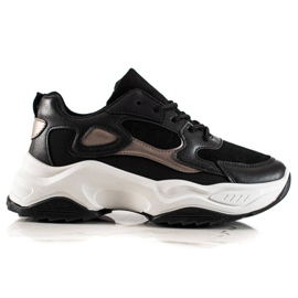 Marquiz Moderigtige sneakers sort
