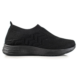 Renda Slip-on Openwork sportssko sort
