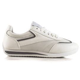 TRENDI Lette sportssko hvid