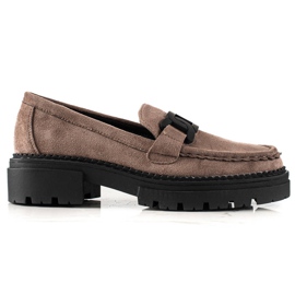 Fashion LA.FI loafers beige brun