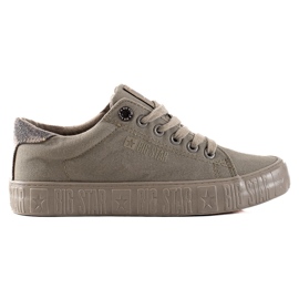 Big Star damesneakers JJ274078 grøn
