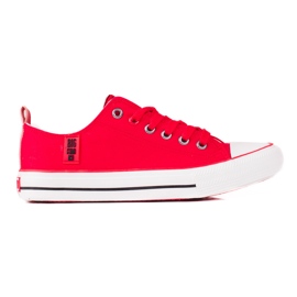 Big Star Sneakers til kvinder JJ274124 rød