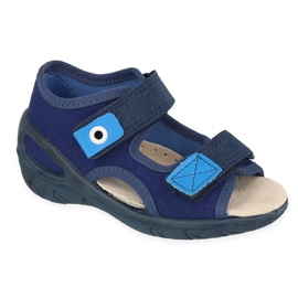 Befado børnesko pu 065X170 marine blå blå