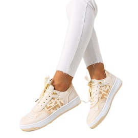 Richie beige sneakers til kvinder