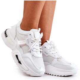 PM1 Sportssko Sneakers Mesh Hvid Zoomey