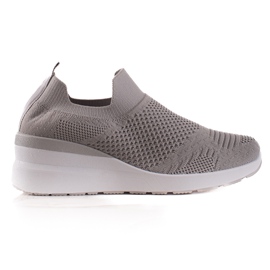 Goodin Wedge Slip-On sneakers grå