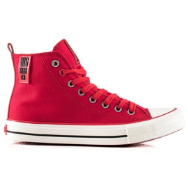 Høje sneakers Big Star JJ274128 rød