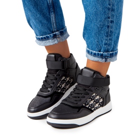 PA1 Sorte Kansas sneakers til kvinder